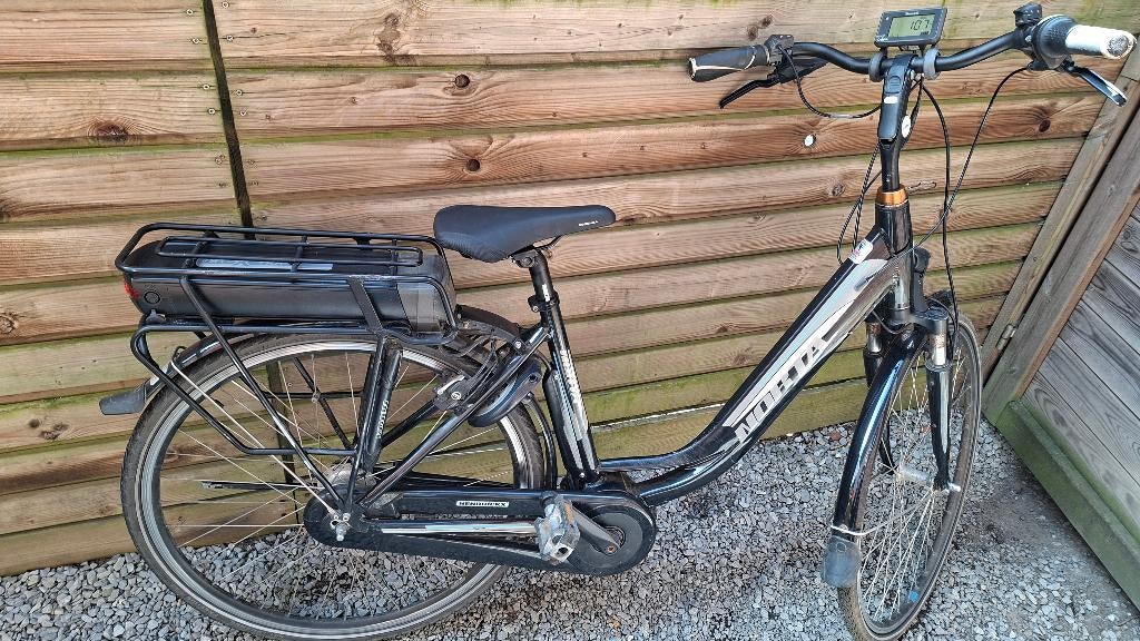 Zeer goede elektrische fiets middenmotor Norta, Fietsen en Brommers, Ophalen, Gebruikt
