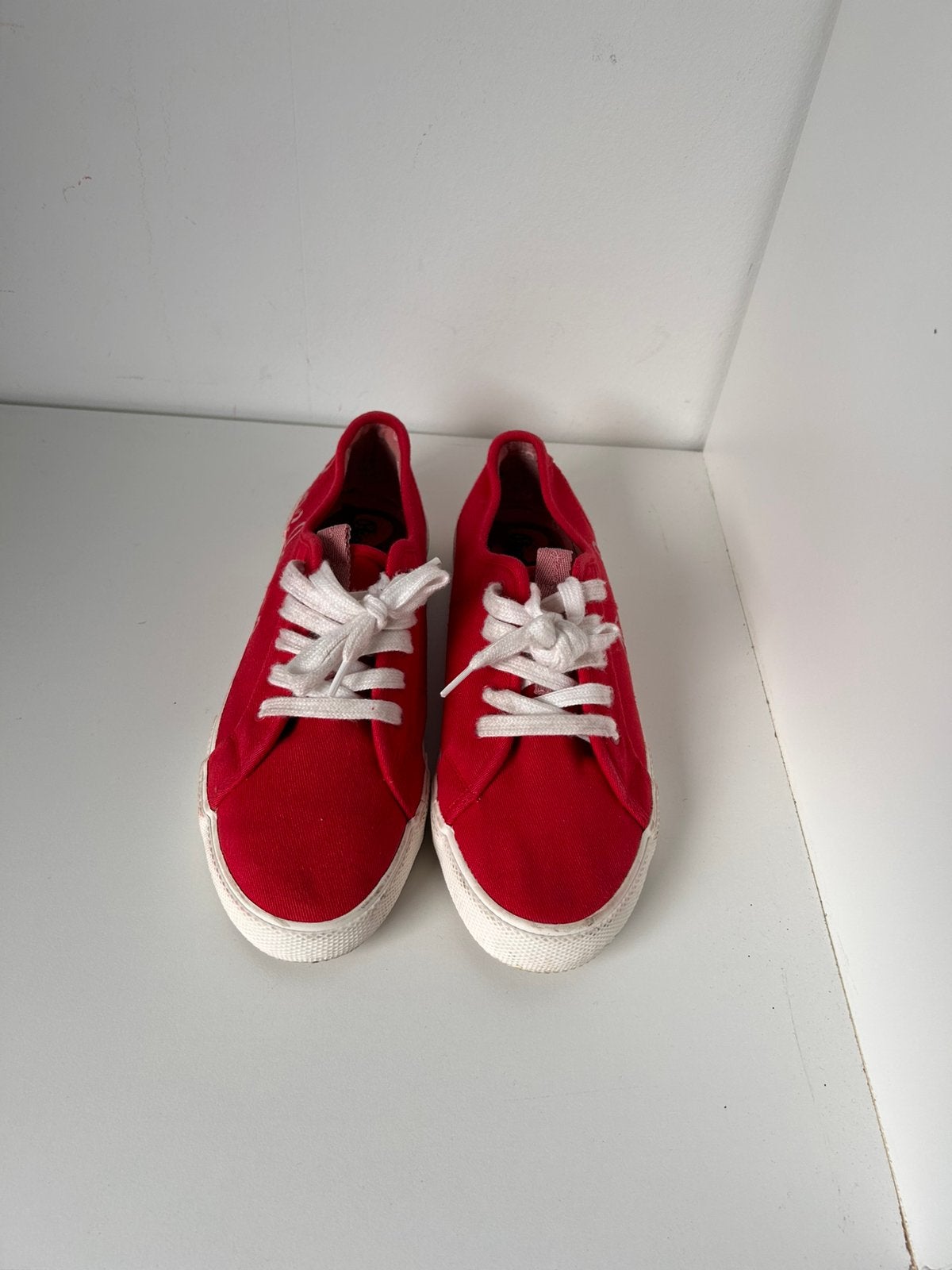 Pepe Jeans | EU 39 | Brady Logo | Shoes Red | Womenshoes, Kleding | Dames, Schoenen, Nieuw, Sneakers, Rood, Ophalen of Verzenden