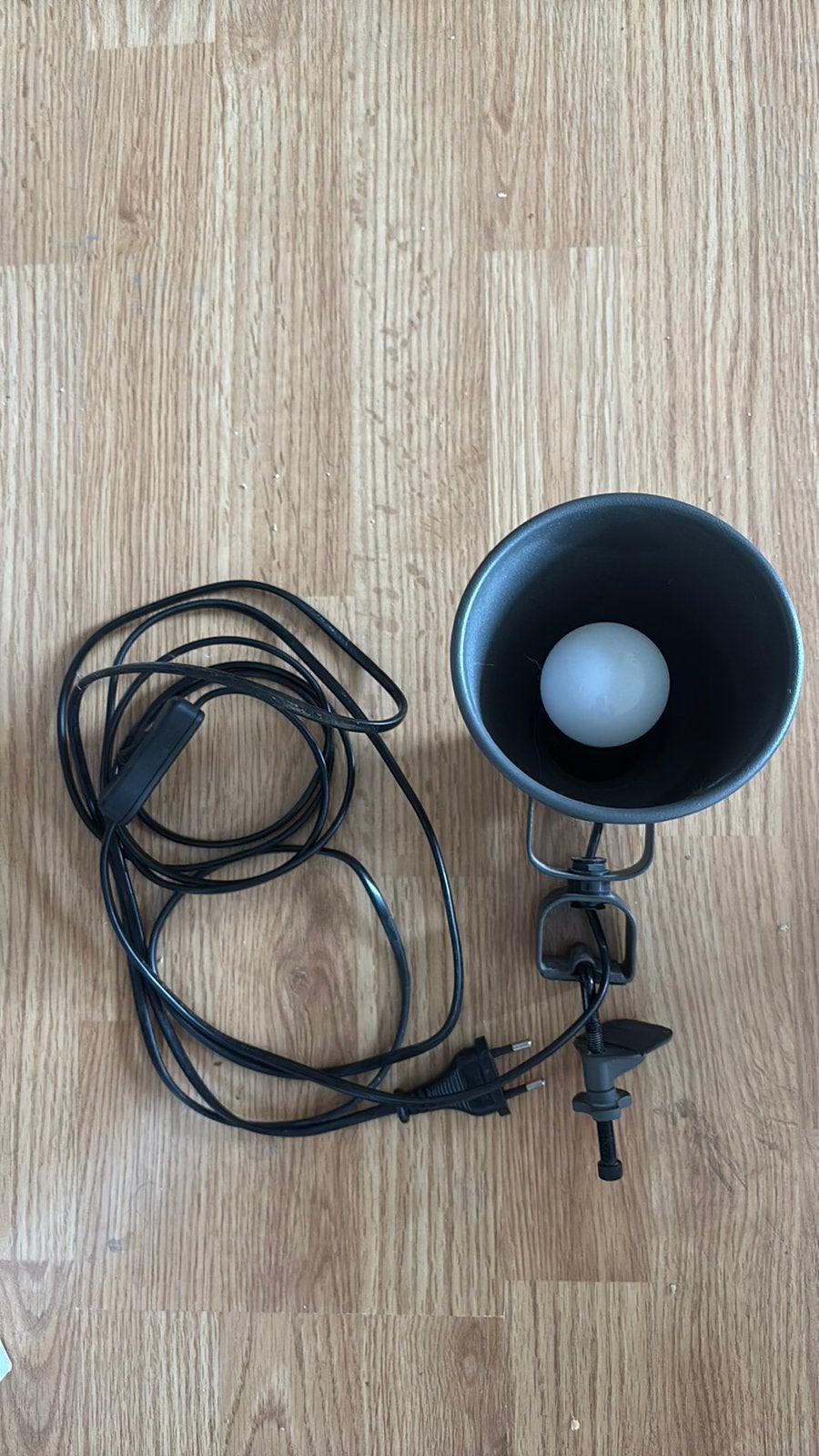 Prachtige vintage verstelbare stalen bed-/bureaulamp, Antiek en Kunst, Antiek | Verlichting, Ophalen