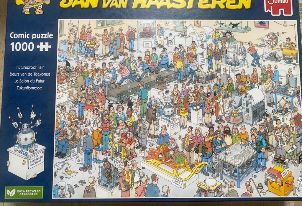 Puzzel jan van haasteren, Ophalen, Zo goed als nieuw