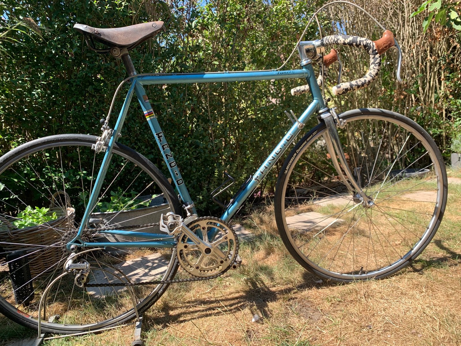 Retro koersfiets, Ophalen