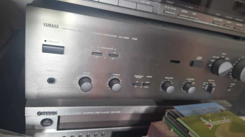 Yamaha ax550 stereo amplifier, Enlèvement, Comme neuf, Yamaha