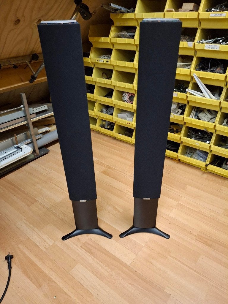 Slanke vloerstaande luidsprekers Jamo A407 - Set van 2, TV, Hi-fi & Vidéo, Enceintes, 60 à 120 watts, Enlèvement, Utilisé, Enceinte colonne