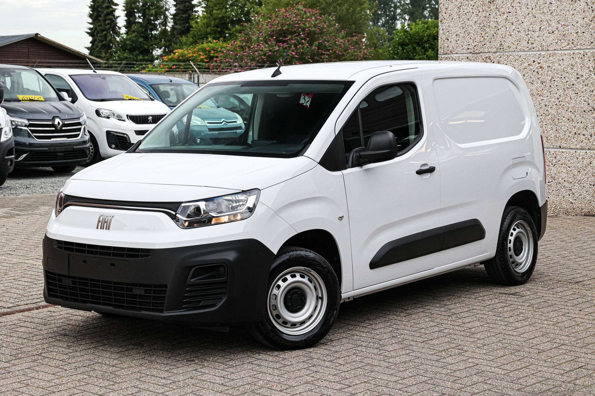 Fiat Doblò SLECHTS-6300KM!*CRUISE-CONTROLE*AIRCO*SCHUIFDEUR, Auto's, Bestelwagens en Lichte vracht, Stof, Gebruikt, 4 cilinders