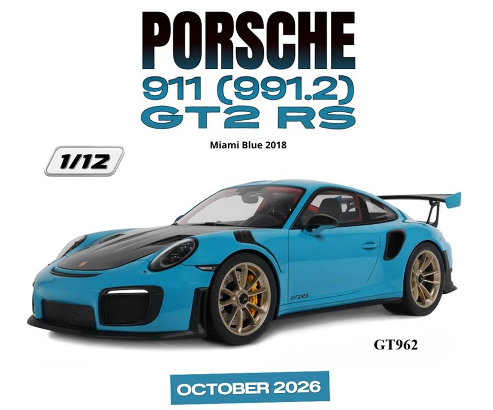 Porsche 991 GT2 RS 1/12 GT Spirit nieuw, Ophalen of Verzenden, Nieuw, 1:9 t/m 1:12, Auto
