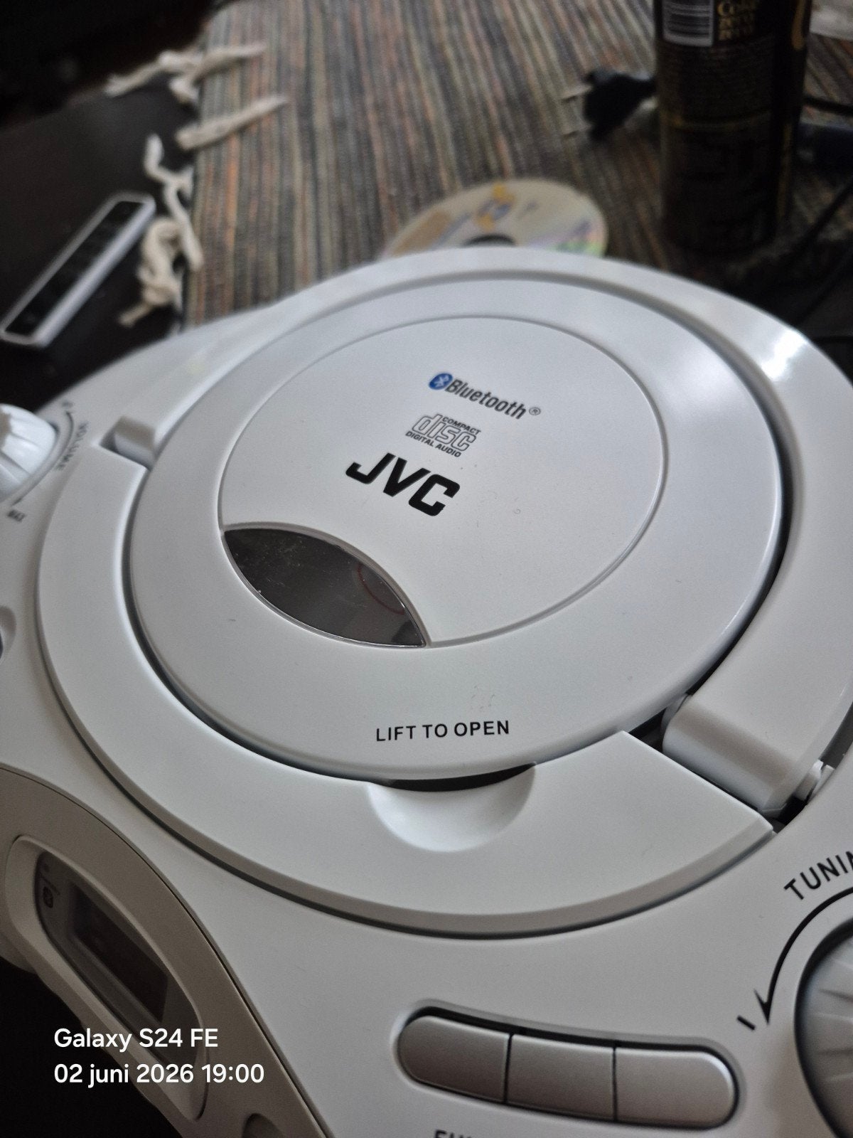 Jvc, Audio, Tv en Foto, Cd-spelers, Ophalen of Verzenden, JVC, Draagbaar