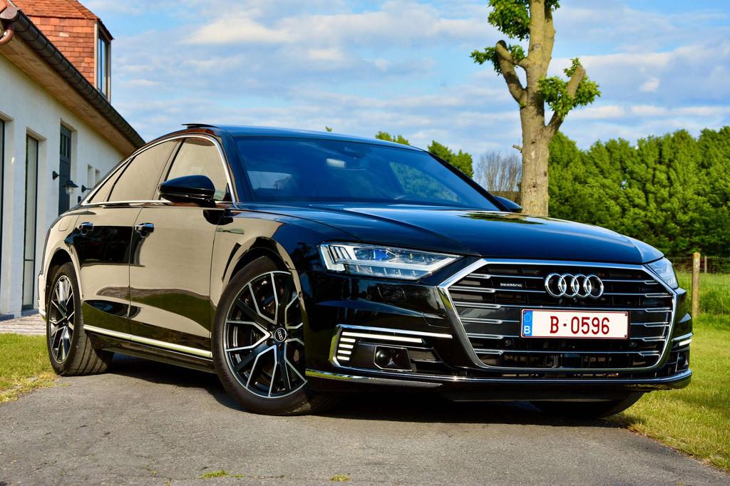 Audi A8 A8 PHEV 60 TFSI e Quattro Tiptronic *S-Line*, Auto's, Audi, 4 deurs, Gebruikt, Bedrijf, Hybride Elektrisch/Benzine