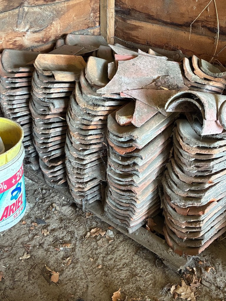 Boomse pannen, Doe-het-zelf en Bouw, Ophalen, Gebruikt, Steen of Klei, 5 tot 10 m²