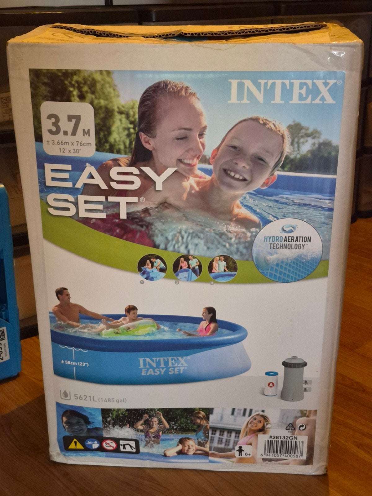 Nieuw Intex Easy Set Zwembad, Tuin en Terras, Zwembaden, Ophalen, Minder dan 80 cm, Rond, Opzetzwembad