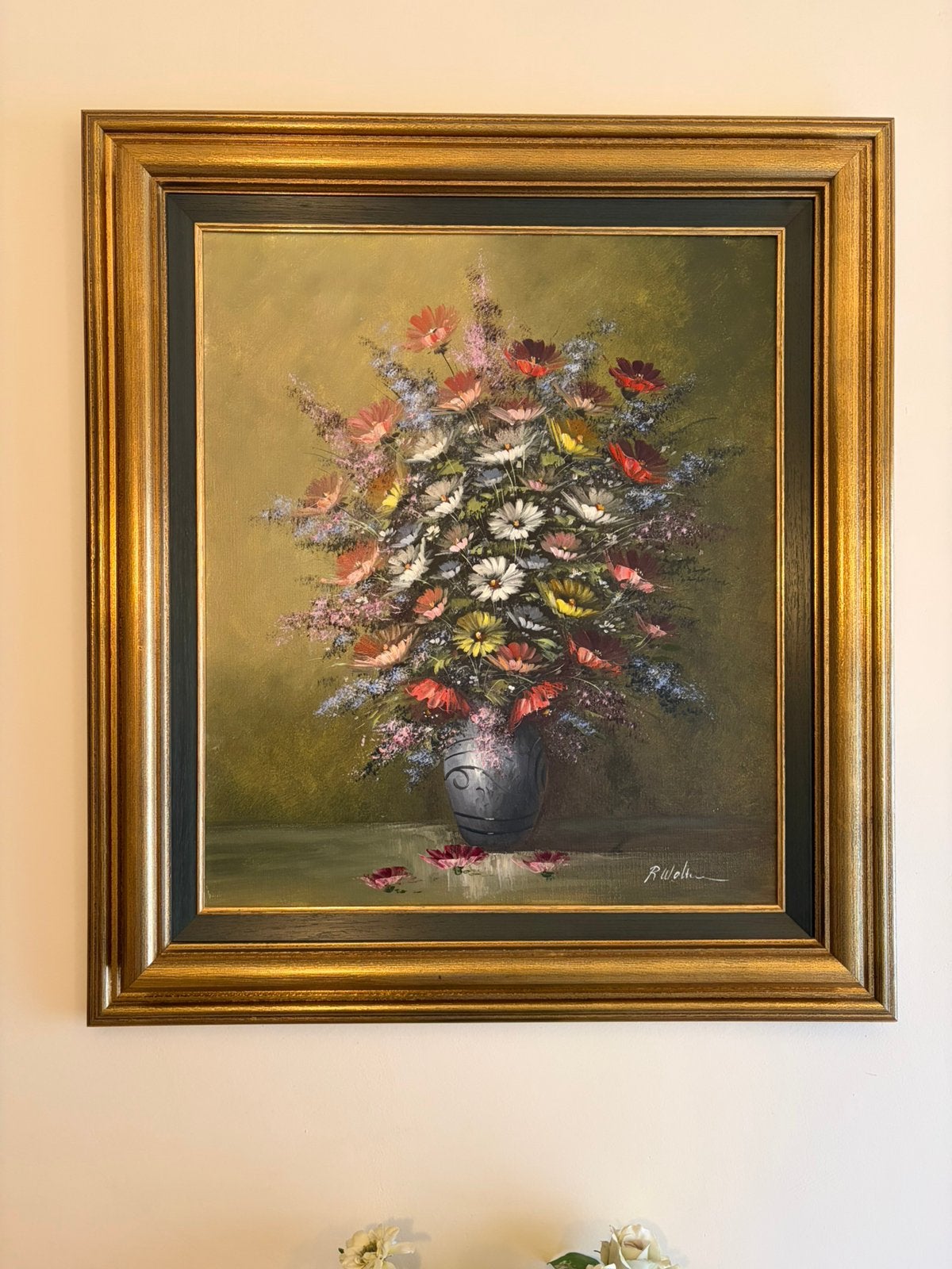 Schilderij op canvas, Ophalen, Doek