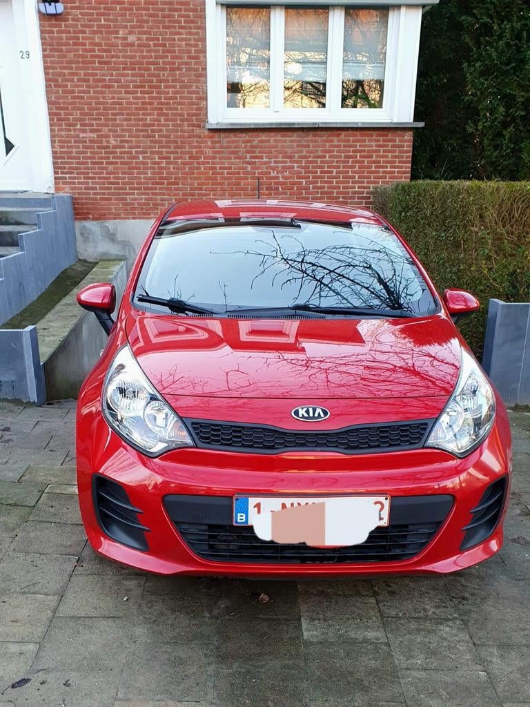 Kia Rio - 2016, Autos, Rouge, Achat, Euro 6, Bluetooth
