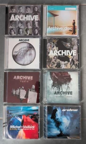 ARCHIVE - COLLECTION de 8 CD, Envoi, Utilisé, Progressif