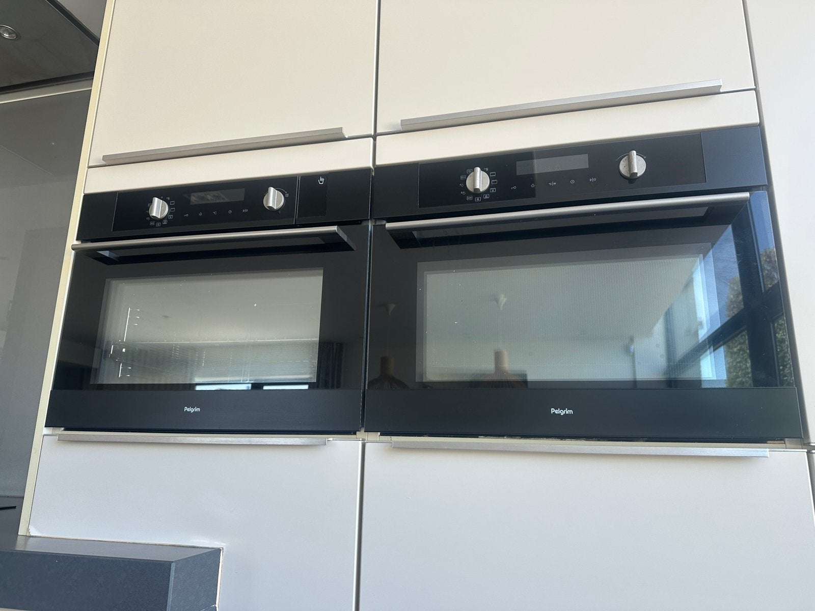 Pelgrim inbouwovens: combi micro/oven en combi stoom/oven., Air chaud, Pelgrim, Enlèvement, Utilisé