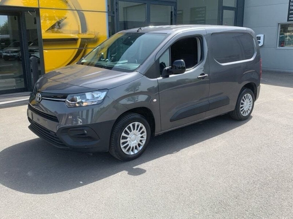 Toyota Proace City 10pk, Lichte Vracht, 3zits, Airco, Achte, Auto's, 121 g/km, Zwart, ProAce, Blauw
