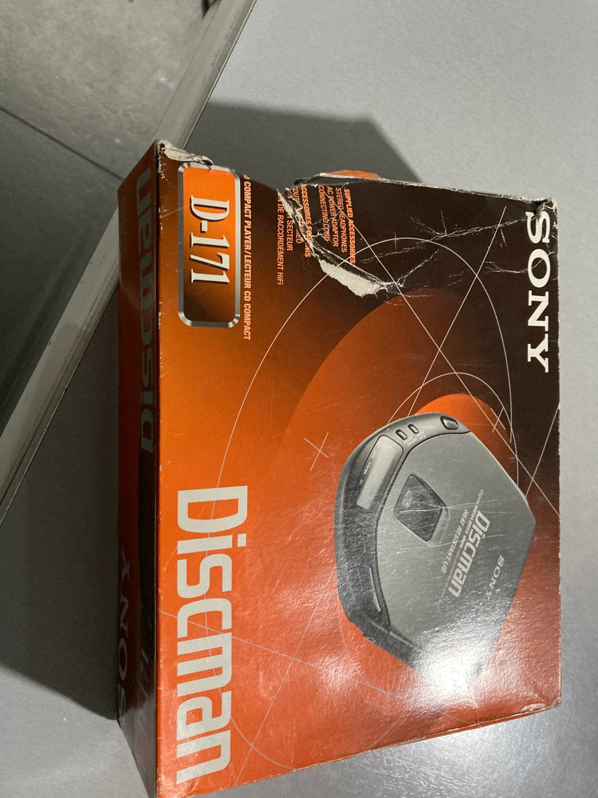 Sony Disc Man, TV, Hi-fi & Vidéo, Walkman, Discman & Lecteurs de MiniDisc, Enlèvement ou Envoi, Discman