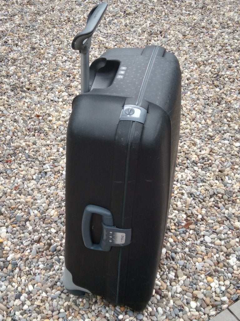 Samsonite koffer, Ophalen, Zo goed als nieuw, Hard kunststof