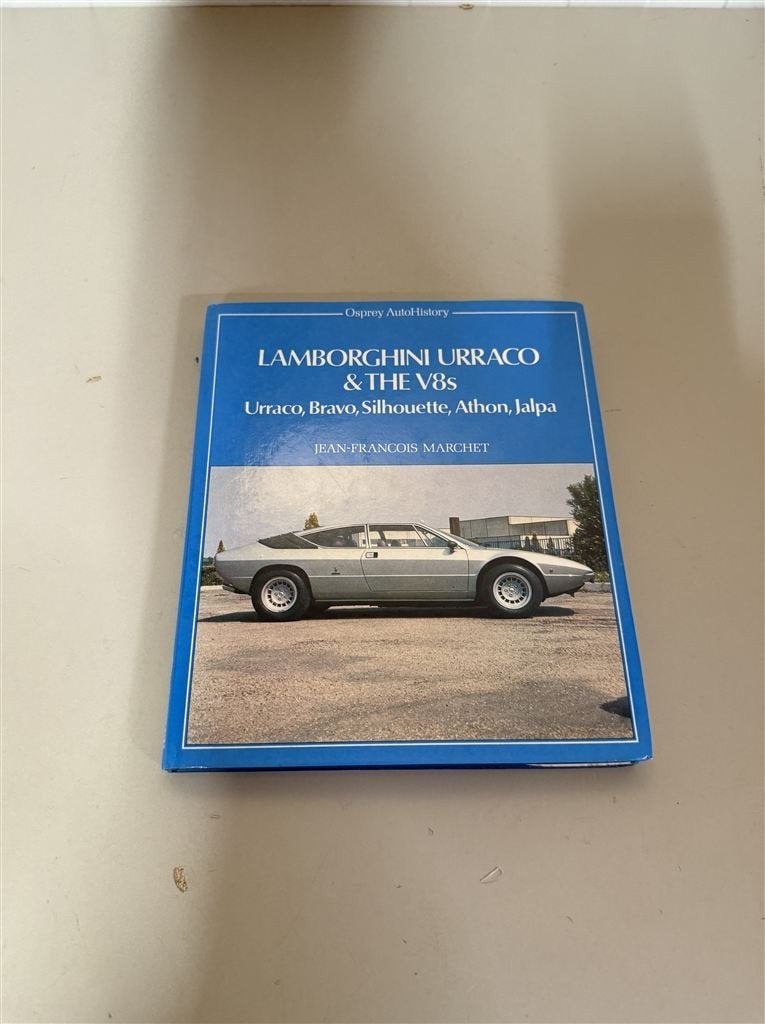 Lamborghini Urraco the V8s Bravo Silhouette Athon Jalpa 1983, Ophalen of Verzenden, Zo goed als nieuw