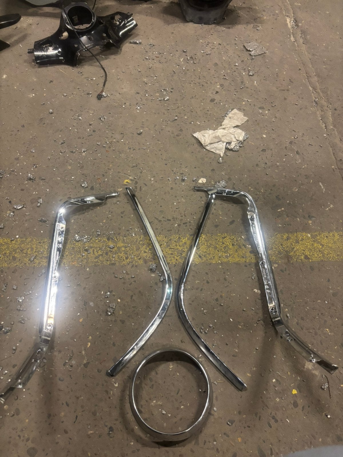 Sierlijsten setje vespa primavera sprint, Fietsen en Brommers, Brommeronderdelen | Scooters, Ophalen of Verzenden, Vespa