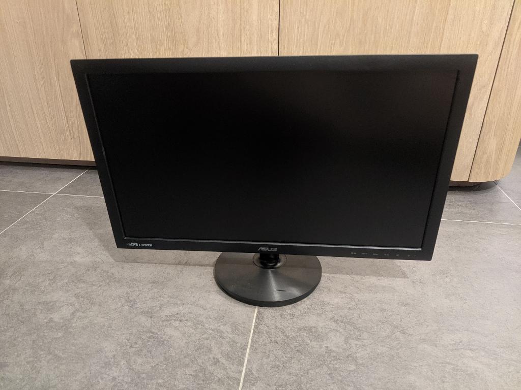 Asus VS239HV 23 inch IPS 1920x1080 1080p, Gebruikt, Full HD, Kantelbaar, 60 Hz of minder