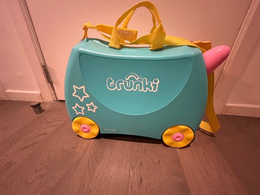 Valise enfant Trunki, Plastique dur, Moins de 35 cm, Comme neuf, Enlèvement