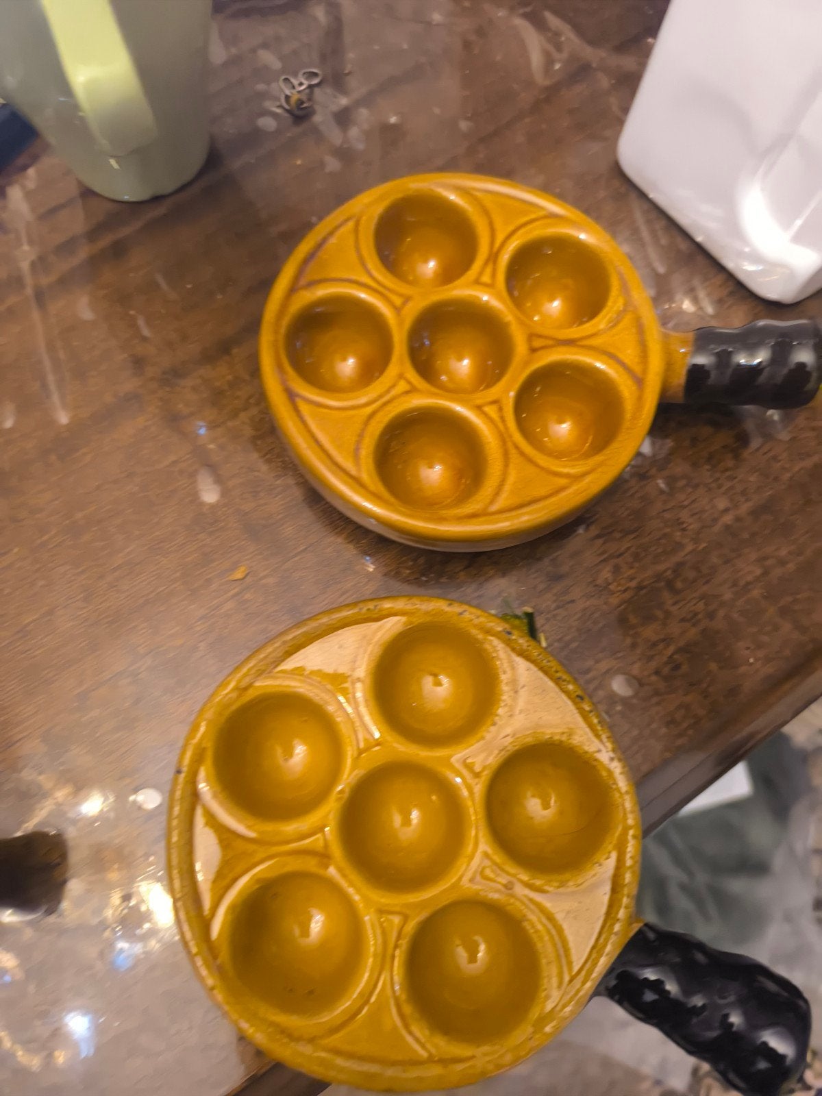 Plats à escargots vintage en céramique – La Bourguignonne, Maison & Meubles, Enlèvement