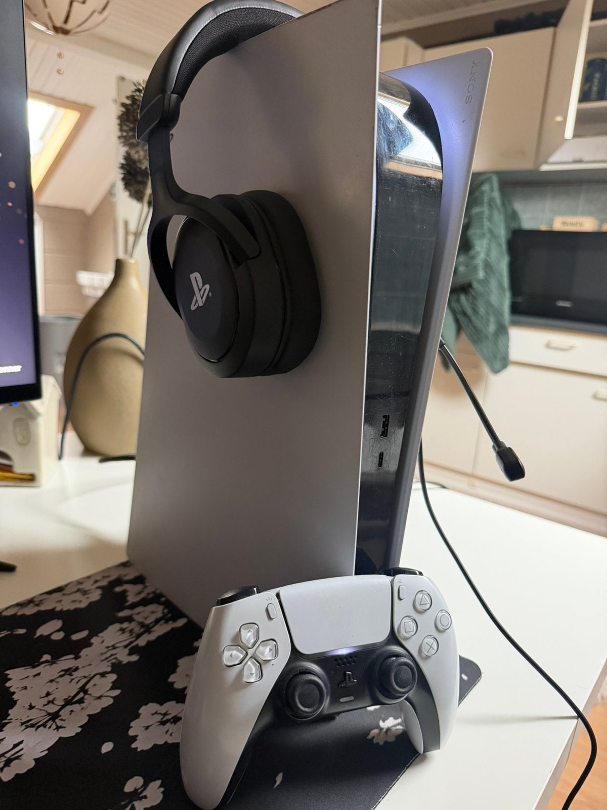 🎮🔥PS5 + manette + casque, Enlèvement ou Envoi, Comme neuf