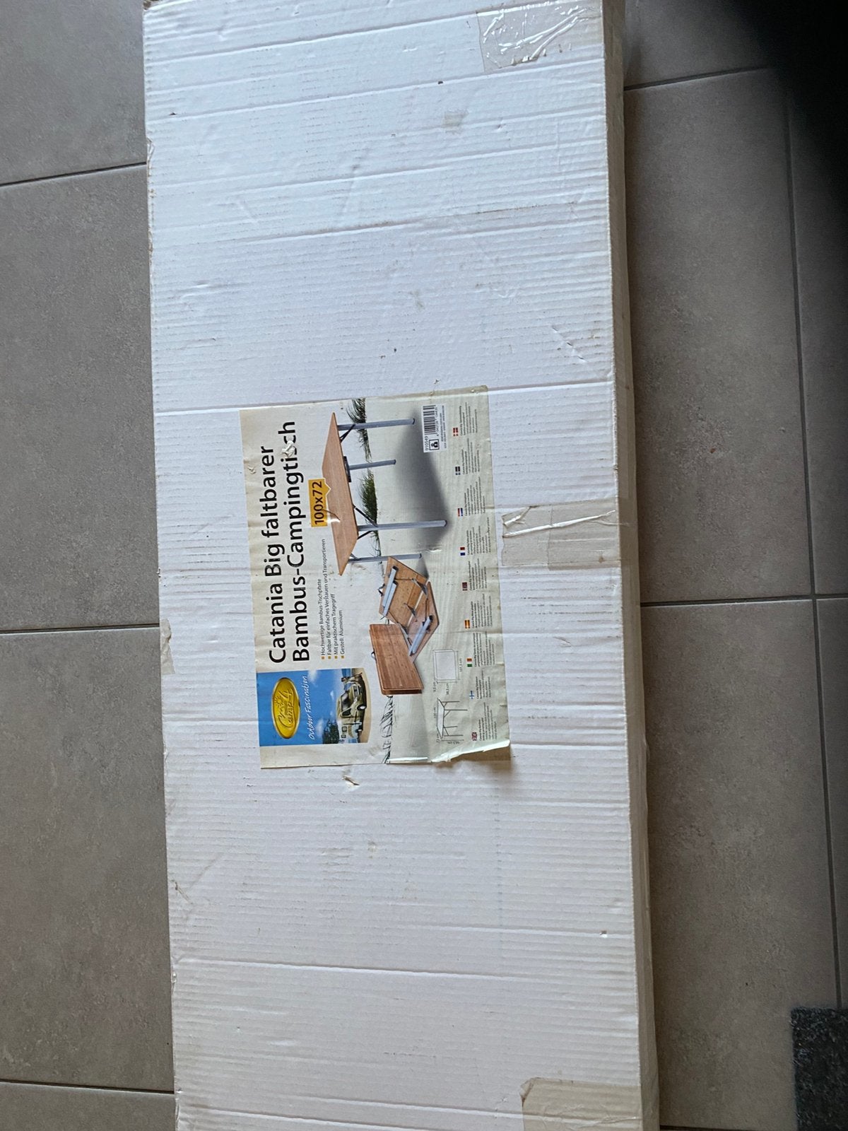 Mooie houten camping tafel nieuw nooit gebruikt, Ophalen, Overige merken, Overige typen, Nieuw