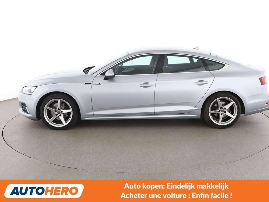 Audi A5 2.0 TFSI Sport (année de construction 2018), Argent ou Gris, Achat, Euro 6, 1535 kg