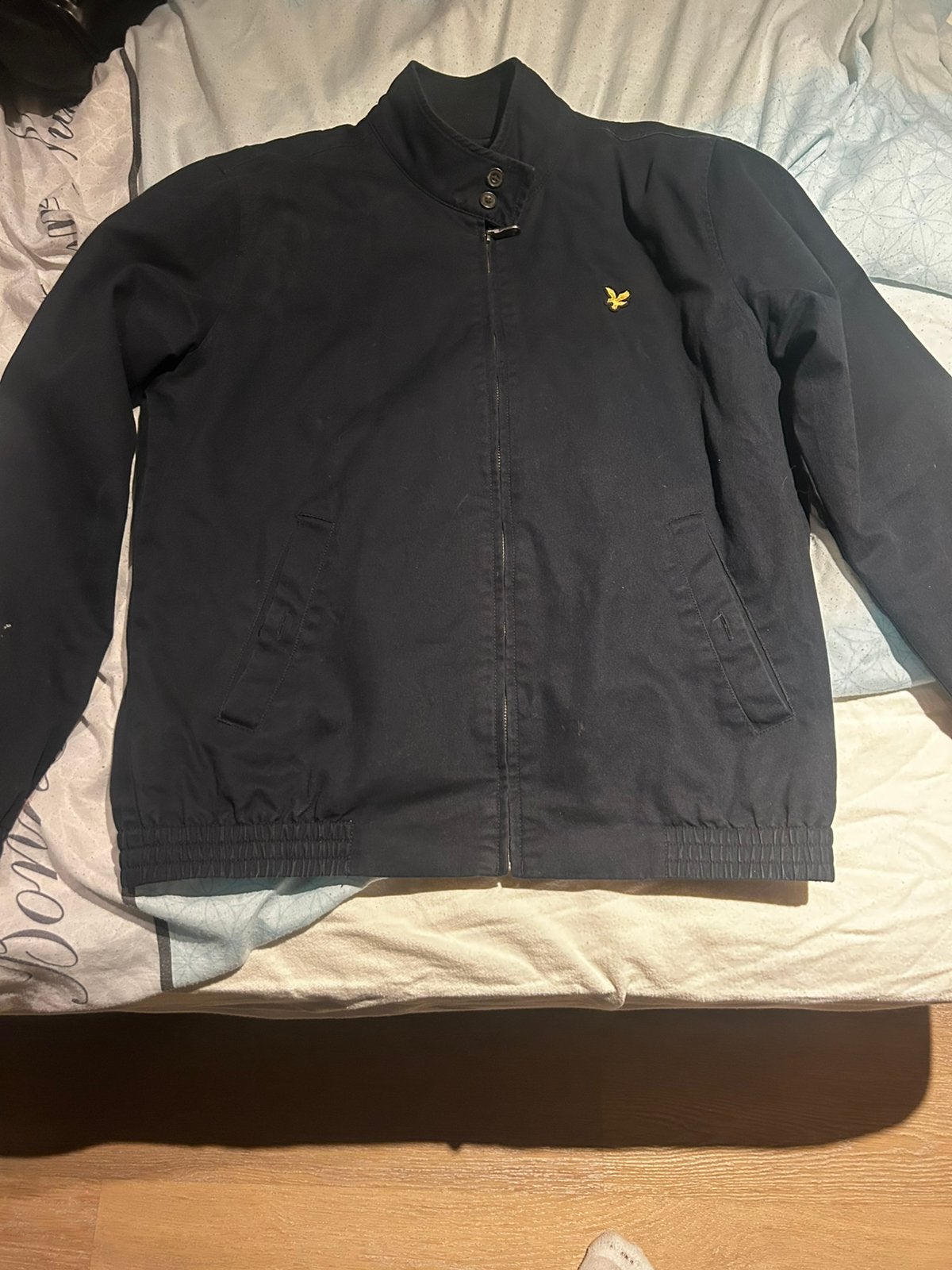Lyle en scott jas maat L, Enlèvement, Porté, Taille 52/54 (L), Bleu