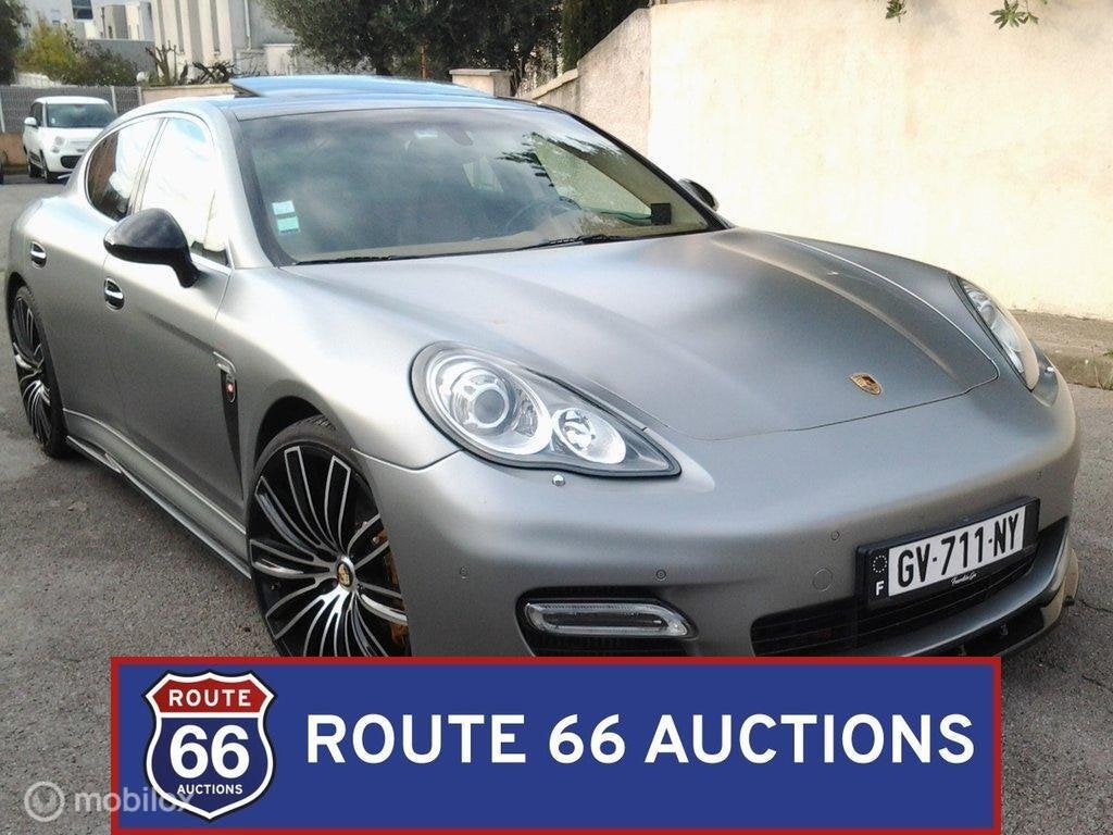 Porsche Panamera Turbo | 2010 | Route 66 Auctions, Autos, Achat, Entreprise, Boîte manuelle, Autre carrosserie