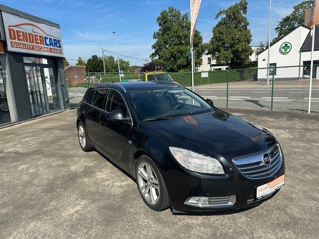 Opel Insignia Break, 2.0cdti, 2012, 201.439km's, Export.., Autos, Opel, Bluetooth, Euro 5, Achat, Noir