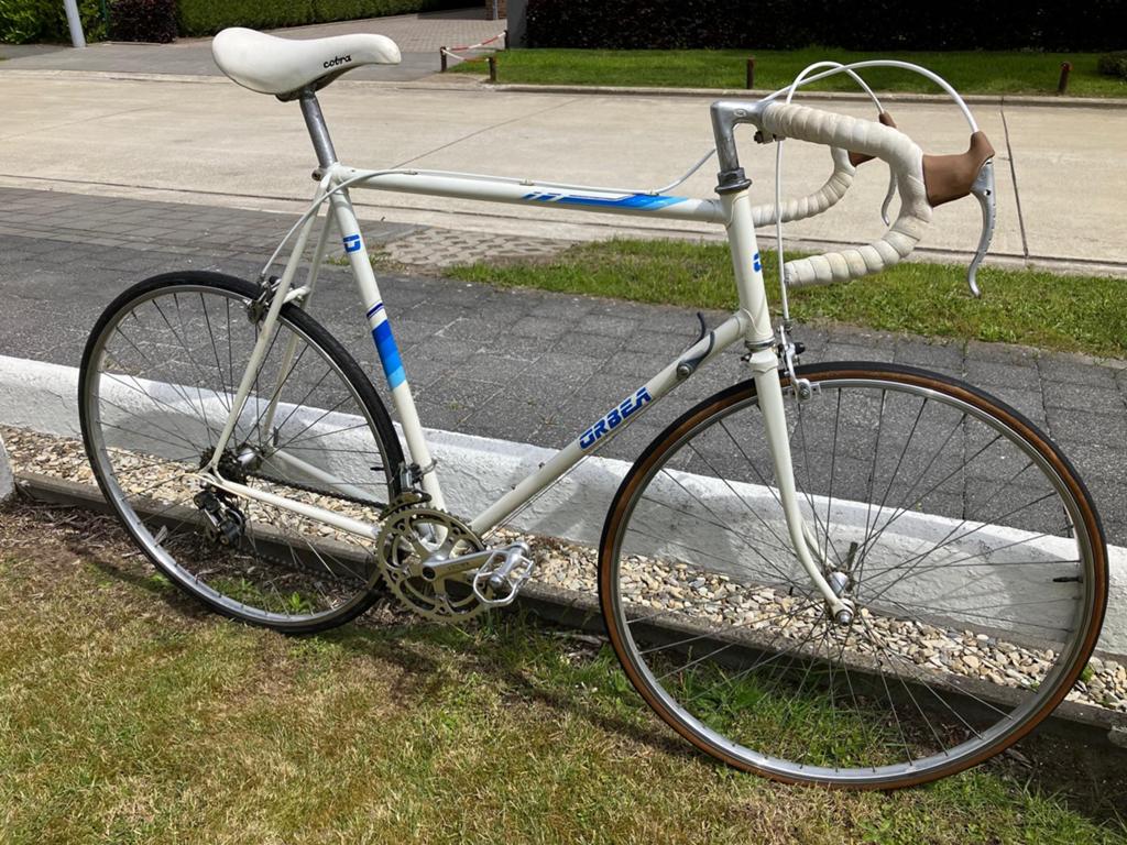 Vélo de course rétro de la marque Orbea 61cm, 59 cm ou plus, Enlèvement, Frein sur jante, Années 60 ou plus récent