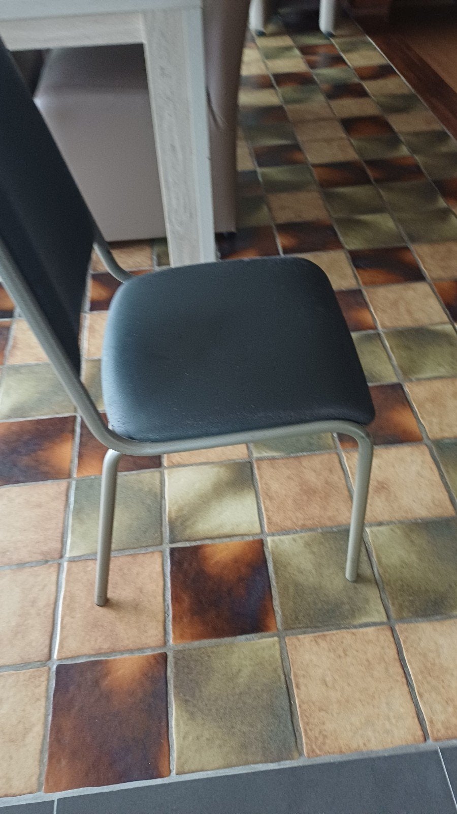 Keuken stoelen, Ophalen, Overige kleuren, Metaal, Drie
