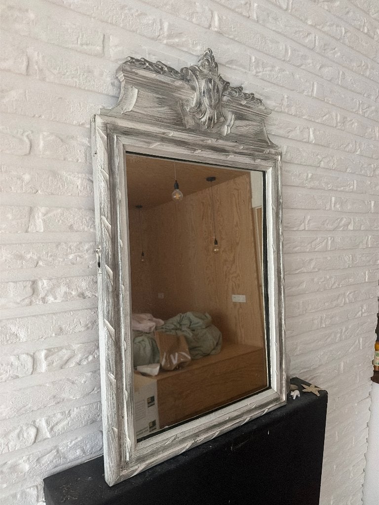Miroir élégant, Maison & Meubles, Moins de 100 cm, Enlèvement, Utilisé, Rectangulaire