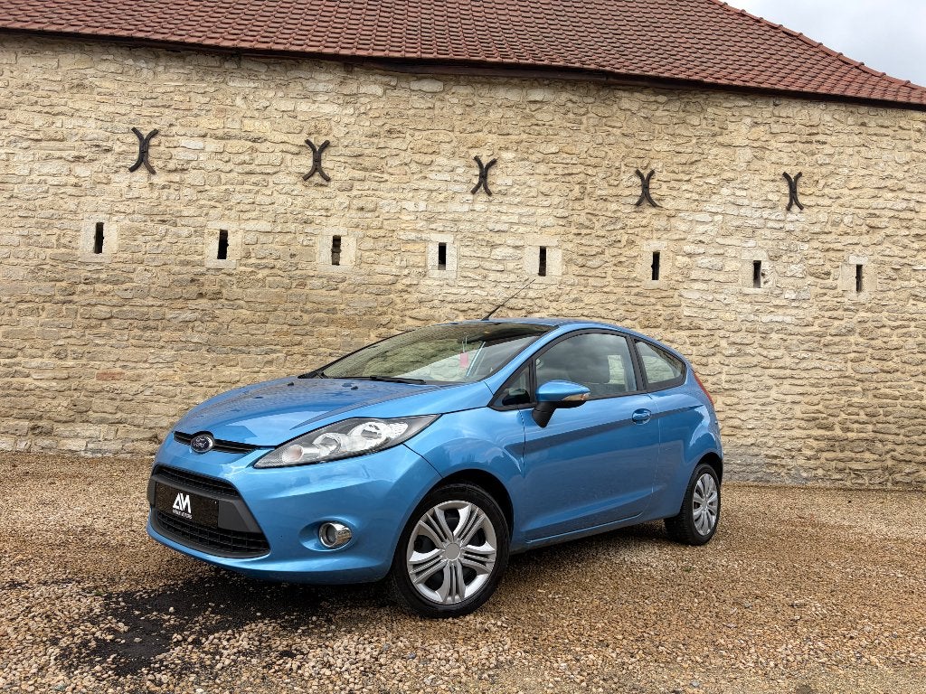 Ford Fiesta, Auto's, Voorwielaandrijving, Euro 5, Zwart, Blauw