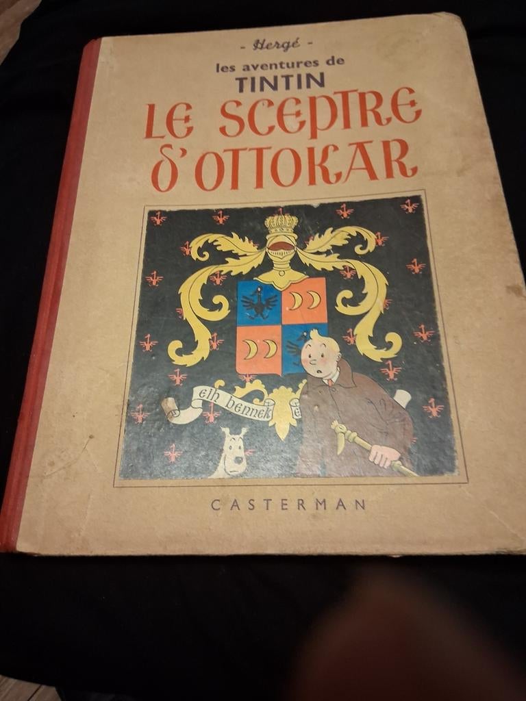 KUIFJE: OTTOKAR'S SCEPTER (1939) Gepubliceerd in 1946-7 (cen, Boeken, Ophalen of Verzenden