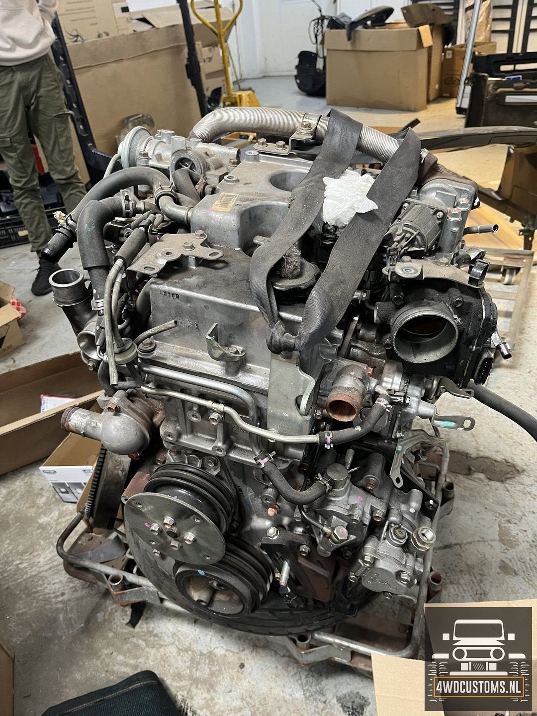 Motor 3-2 tTd  pajero, Gebruikt, -, -, Ophalen of Verzenden