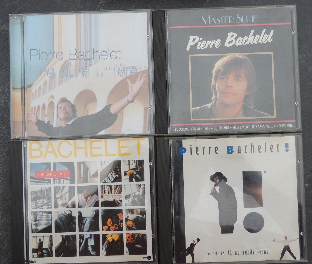 4 cd's de Pierre BACHELET - Les 4 pour 12 euros, CD & DVD, Envoi, Utilisé, Album, Chanson