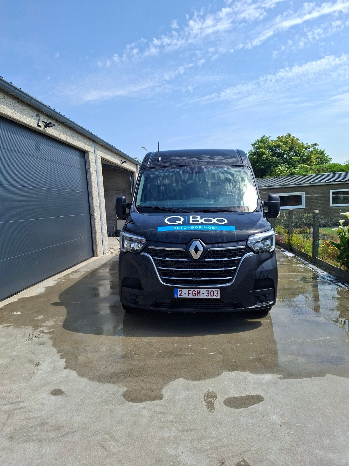Zwarte Renault Master L3, Auto's, Voorwielaandrijving, 4 deurs, Grijs, Overige carrosserie