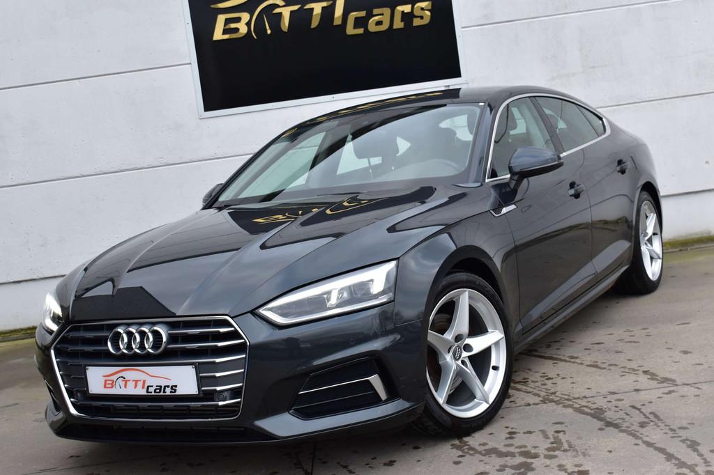 Audi A5 2.0 TFSI* Navi* Zetelverw.* Airco* PDC* 18" Velgen, Voorwielaandrijving, 4 zetels, Stof, Gebruikt