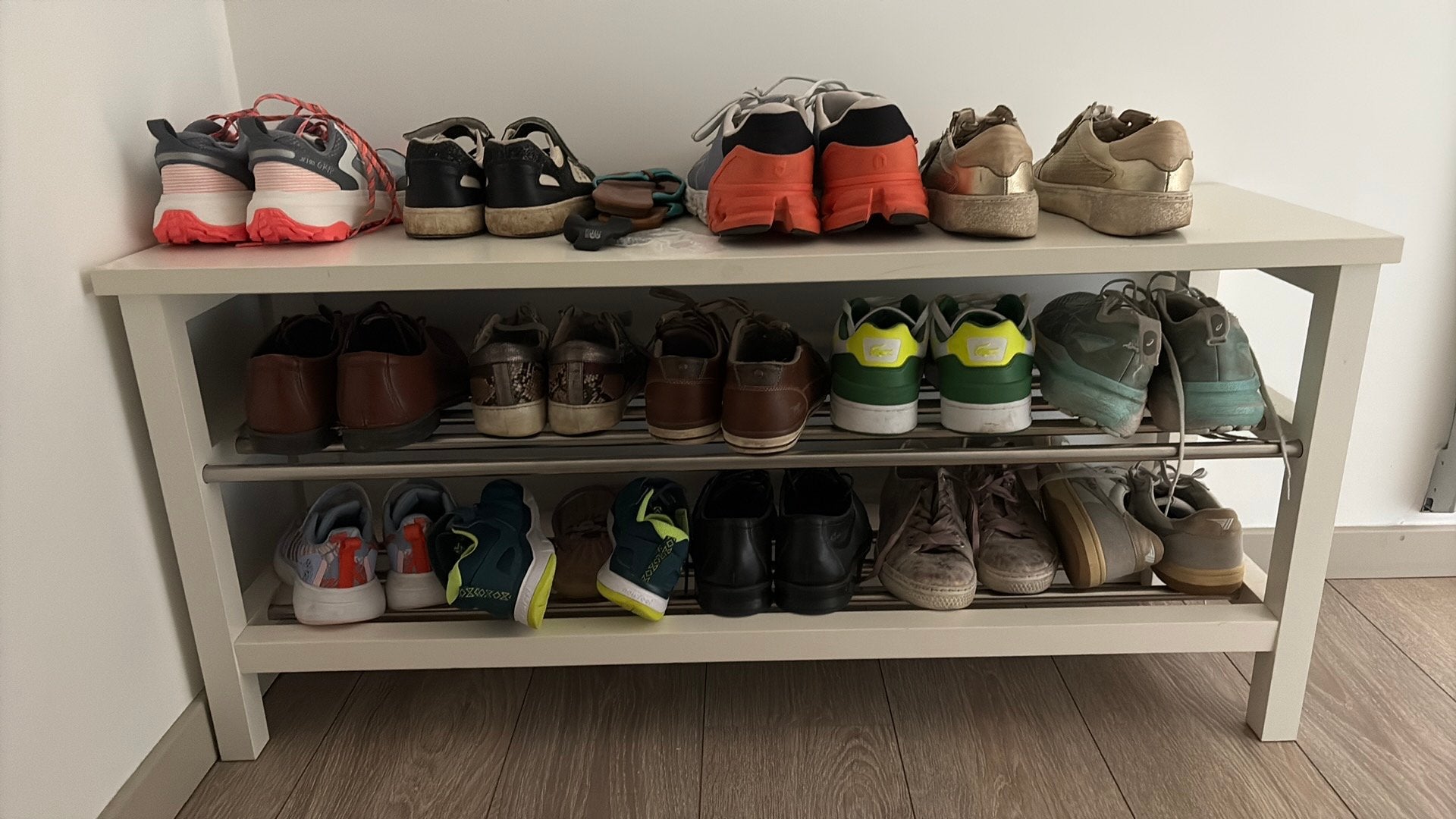Stevige schoenenrek IKEA, Huis en Inrichting, Ophalen, Gebruikt