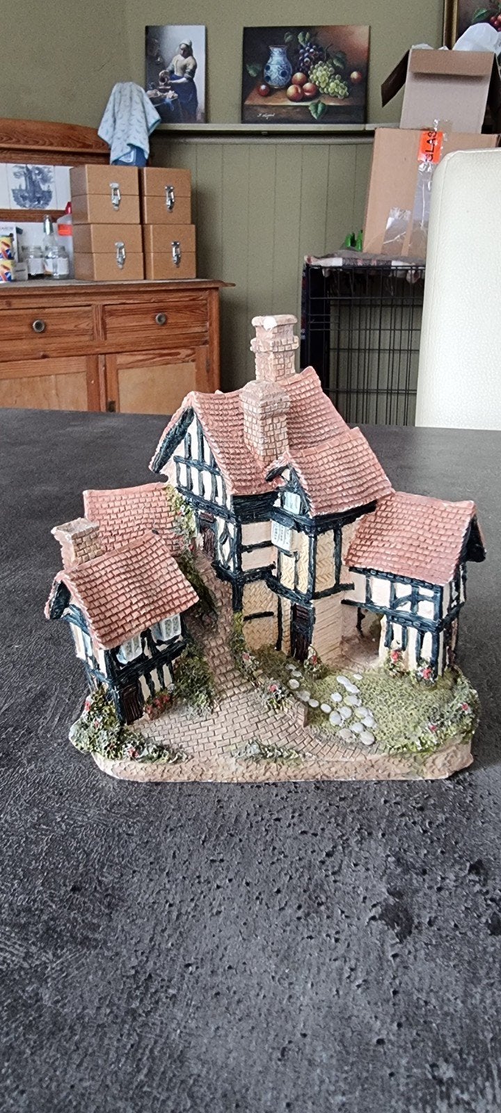 Miniatuur huisje, Ophalen, Zo goed als nieuw