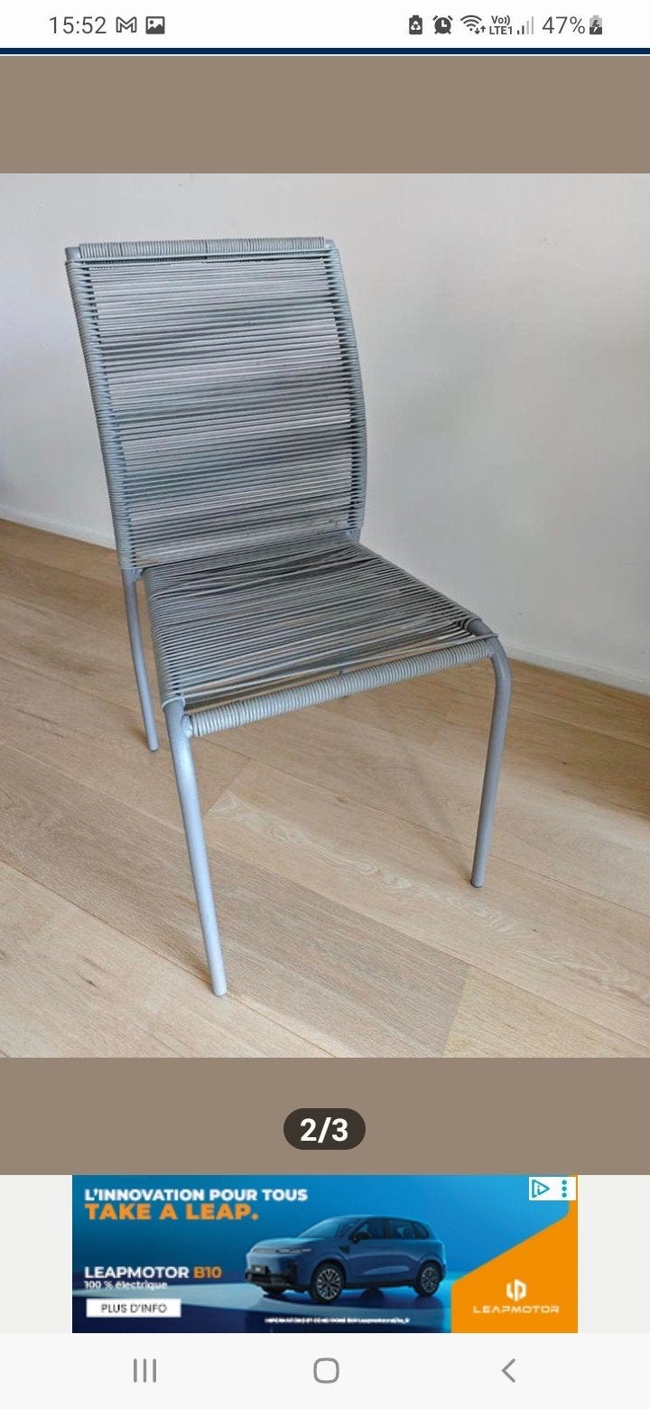 Chaises, Ophalen