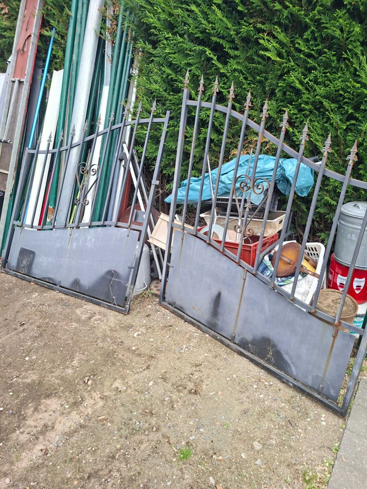 poort, Ophalen