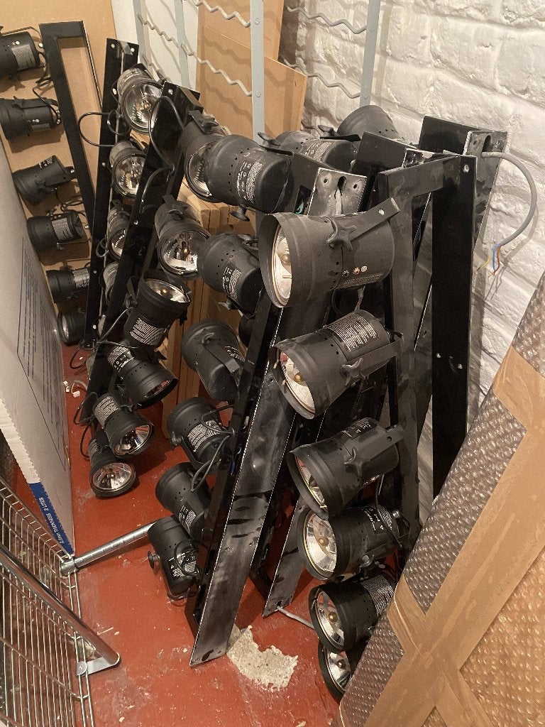 Luminaires (spots de scène), Enlèvement, Noir, Utilisé, Spot de plafond