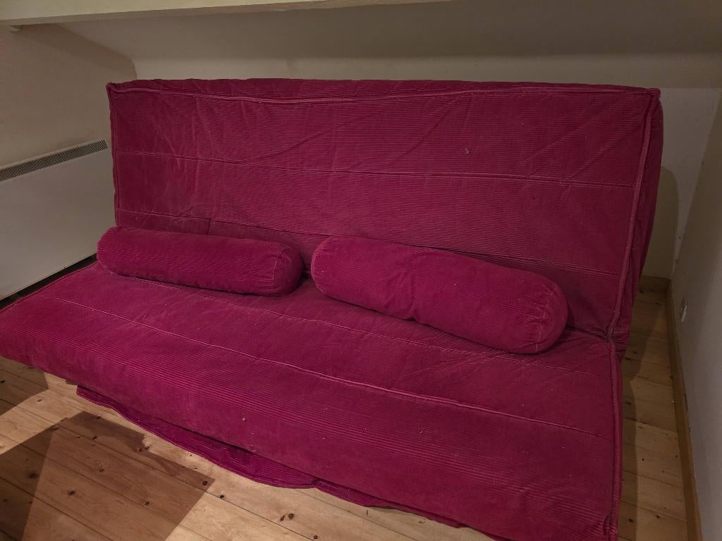 Zetelbed, clic clac bed, Ophalen, 140 cm, 200 cm, Nieuw