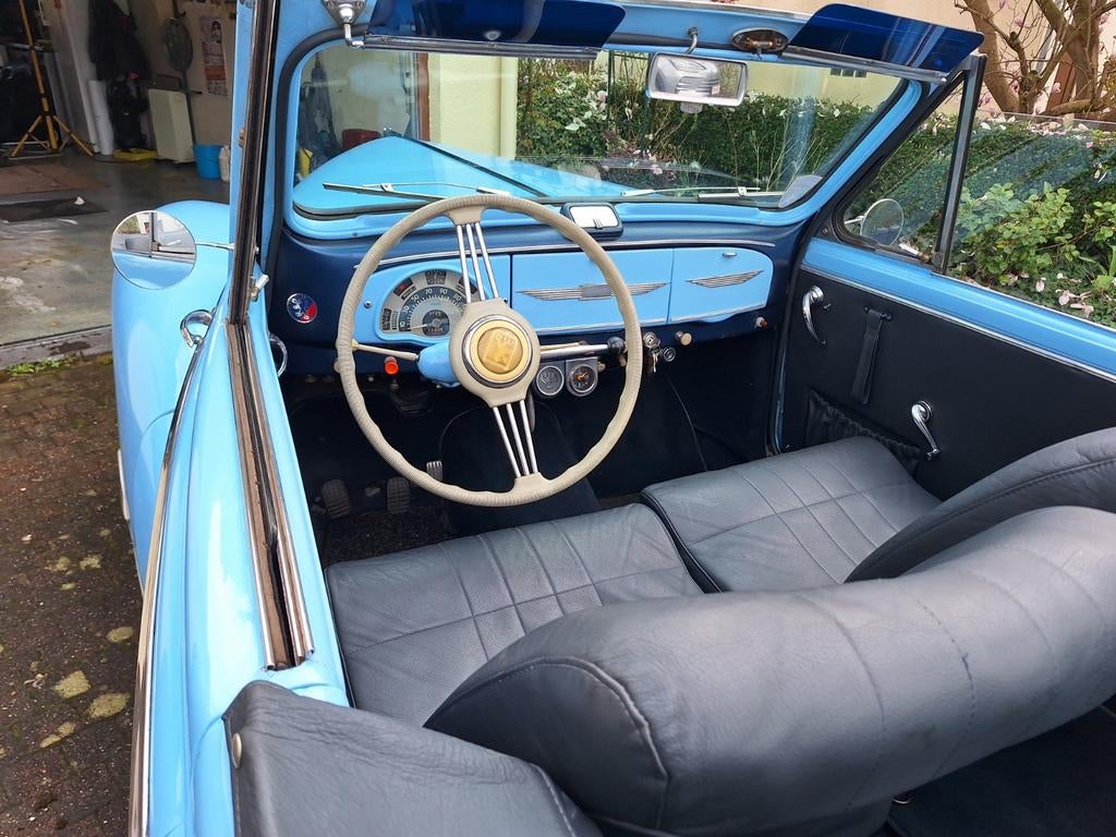 Superbe peugeot 203 C cabriolet 1955, foto 4
