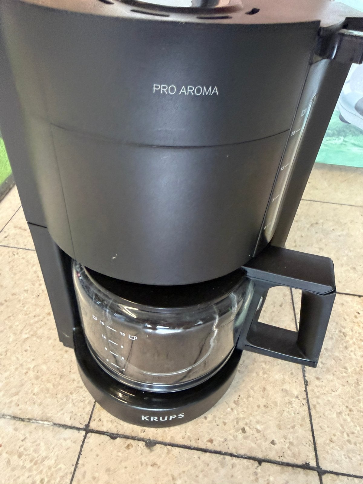 Machine à café Krups, Electroménager, Cafetières, Café moulu, Comme neuf, 10 tasses ou plus, Enlèvement