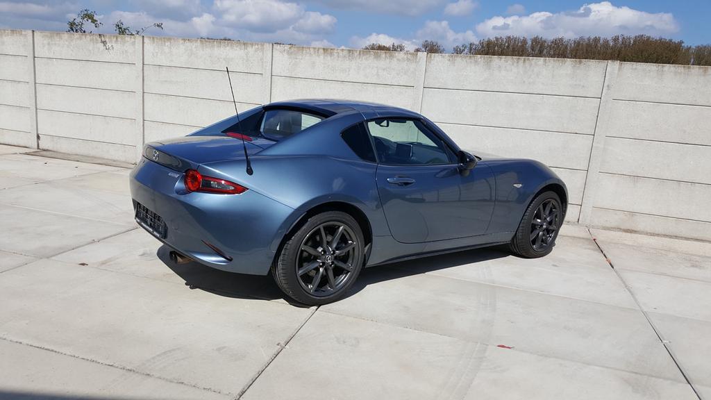 Mazda mx5, Automaat, Achterwielaandrijving, Blauw, Leder