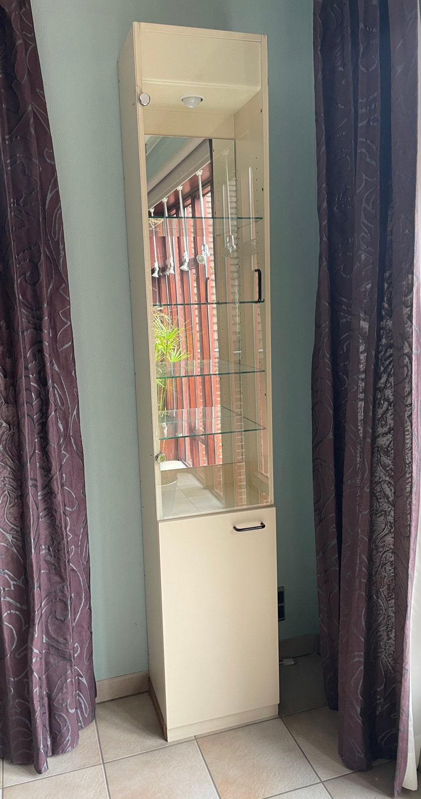 Lange smalle kast 215x40 cm, Ophalen, Gebruikt